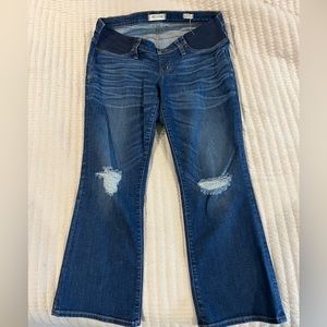 Madewell under the belly maternity jeans